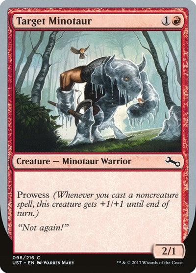 Target Minotaur (A) (Unstable) Light Play