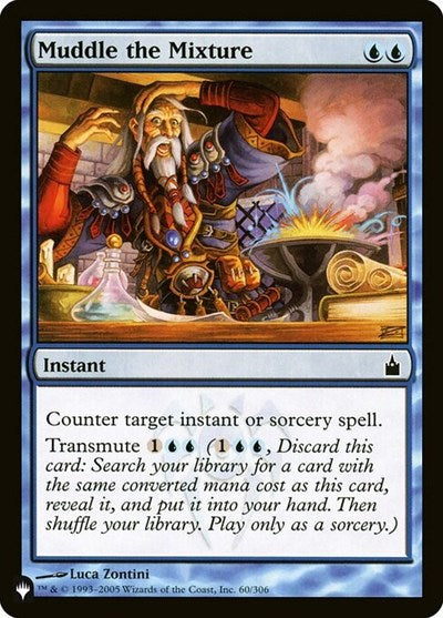 Muddle the Mixture (Secret Lair Commander: Heads I Win, Tails You Lose) Near Mint