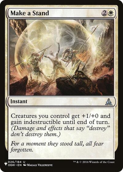 Make a Stand (The List) Near Mint