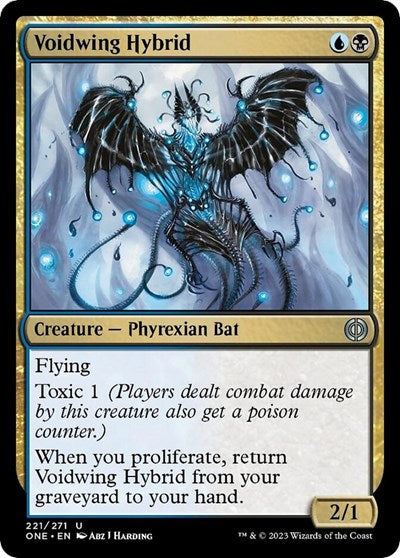 Voidwing Hybrid (Phyrexia: All Will Be One) Light Play