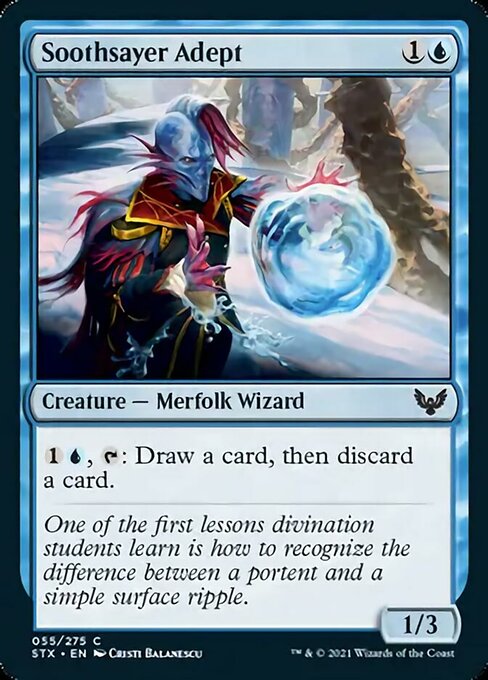 Soothsayer Adept (Strixhaven) Light Play Foil