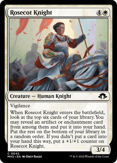 Rosecot Knight (Modern Horizons 3) Light Play Foil