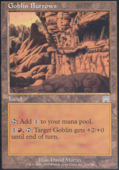 Goblin Burrows (Onslaught) Light Play