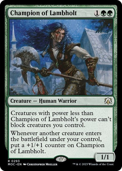 Champion of Lambholt (Commander: March of the Machine) Near Mint