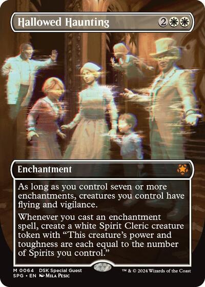 Hallowed Haunting (Borderless) (Special Guests) Light Play Foil