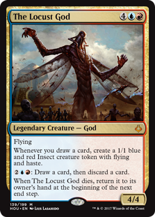The Locust God (Hour of Devastation) Light Play Foil