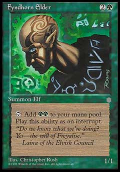 Fyndhorn Elder (Ice Age) Light Play