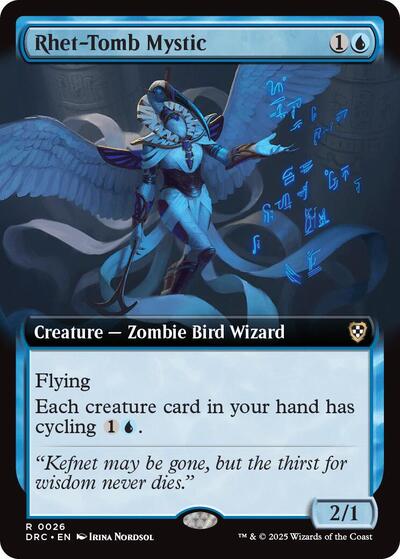 Rhet-Tomb Mystic (Extended Art) (Commander: Aetherdrift) Near Mint