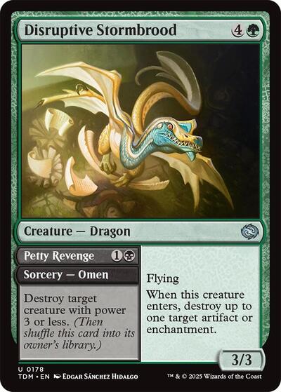 Disruptive Stormbrood (Tarkir: Dragonstorm) Near Mint Foil