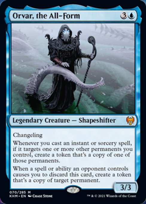Orvar, the All-Form (Kaldheim) Light Play Foil