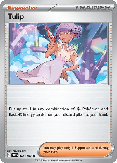 Tulip (Scarlet and Violet: Paradox Rift) Near Mint