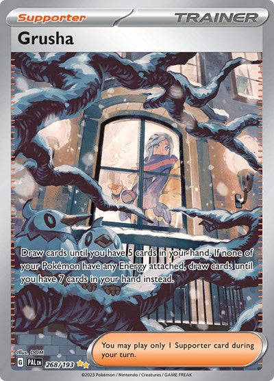 Grusha - 268 (SV02: Paldea Evolved) Near Mint Holofoil