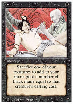 Sacrifice (Revised) Light Play