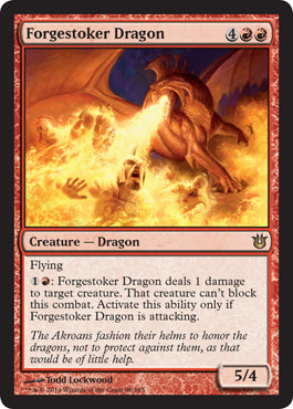Forgestoker Dragon (Born of the Gods) Light Play