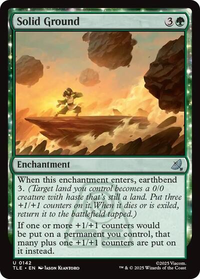 Solid Ground (Avatar: The Last Airbender: Eternal-Legal) Near Mint