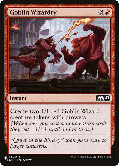 Goblin Wizardry (The List) Near Mint