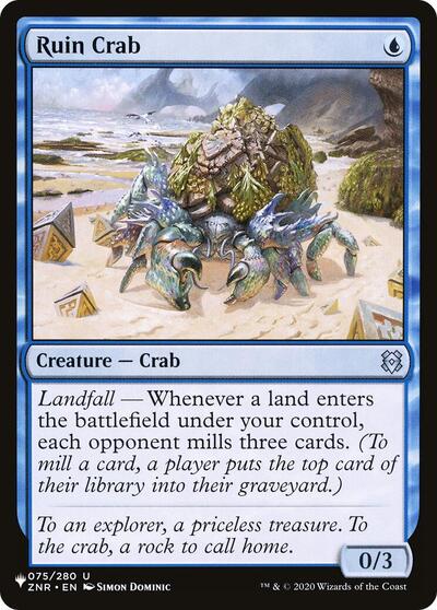 Ruin Crab (The List) Near Mint