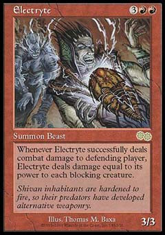 Electryte (Urza's Saga) Light Play