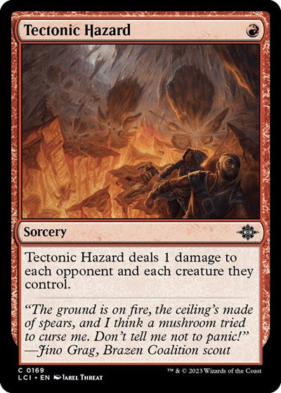 Tectonic Hazard (The Lost Caverns of Ixalan) Light Play
