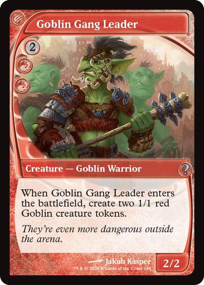 Goblin Gang Leader (Future Sight) (Mystery Booster 2) Near Mint