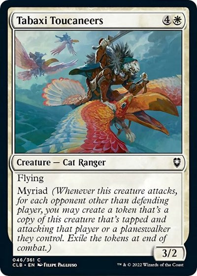 Tabaxi Toucaneers (Commander Legends: Battle for Baldur's Gate) Light Play Foil