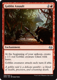 Goblin Assault (Modern Masters 2017) Light Play