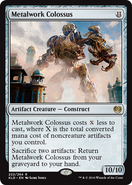 Metalwork Colossus (Kaladesh) Light Play
