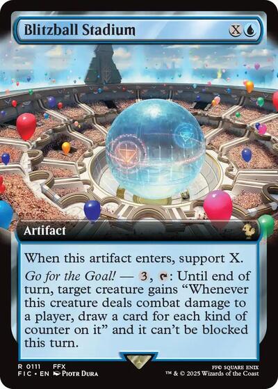 Blitzball Stadium (Extended Art) (Commander: FINAL FANTASY) Near Mint Foil