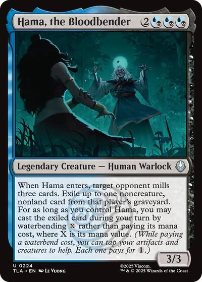 Hama, the Bloodbender (Avatar: The Last Airbender) Near Mint Foil