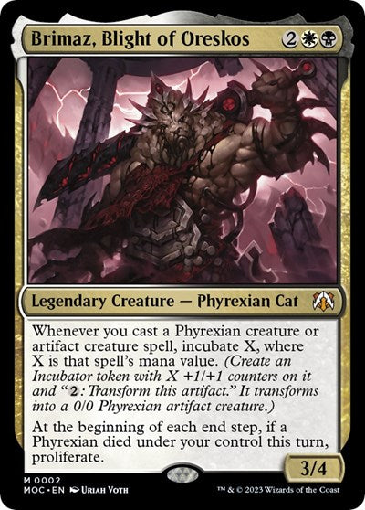 Brimaz, Blight of Oreskos (Commander: March of the Machine) Near Mint