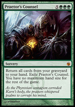 Praetor's Counsel (Mirrodin Besieged) Light Play