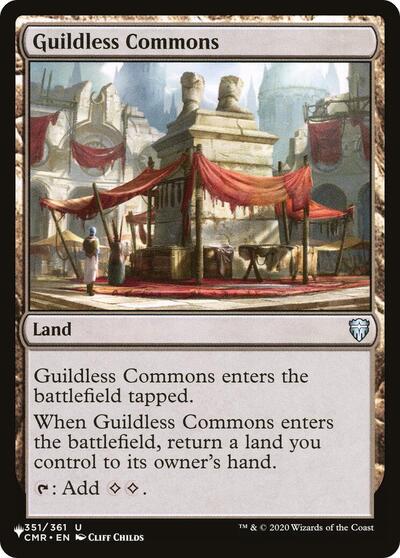 Guildless Commons (The List) Near Mint