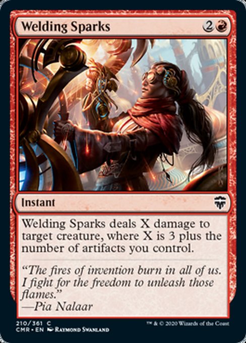 Welding Sparks (Commander Legends) Light Play Foil