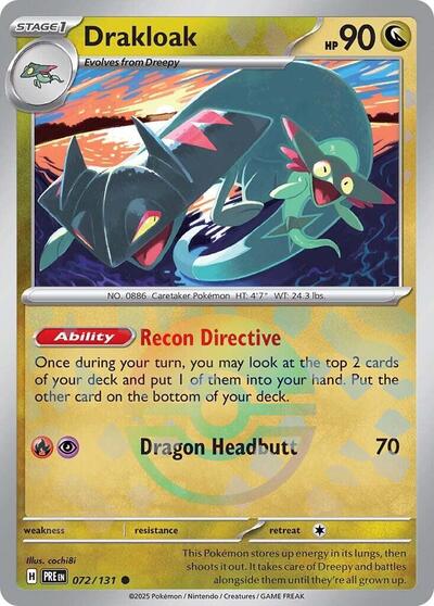 Drakloak (Poke Ball Pattern) (SV: Prismatic Evolutions) Near Mint Holofoil