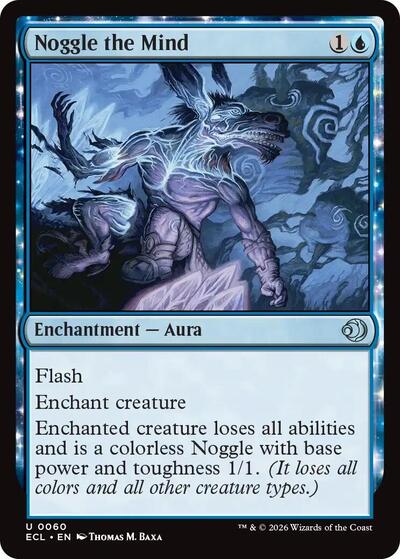 Noggle the Mind (Lorwyn Eclipsed) Near Mint Foil