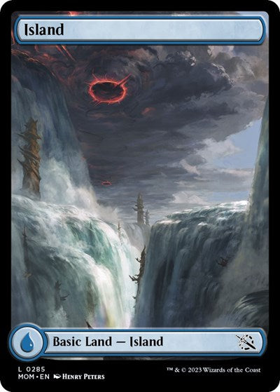 Island (0285) (March of the Machine) Near Mint Foil