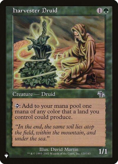 Harvester Druid (The List) Near Mint