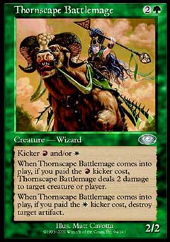 Thornscape Battlemage (Planeshift) Light Play