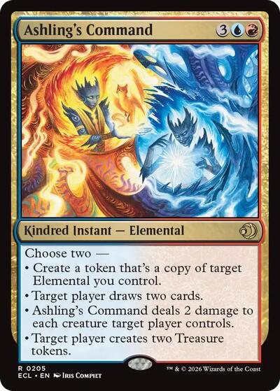 Ashling's Command (Lorwyn Eclipsed) Near Mint Foil
