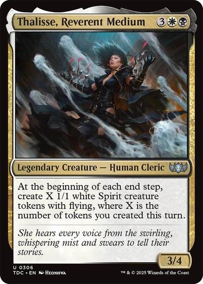 Thalisse, Reverent Medium (Commander: Tarkir: Dragonstorm) Near Mint