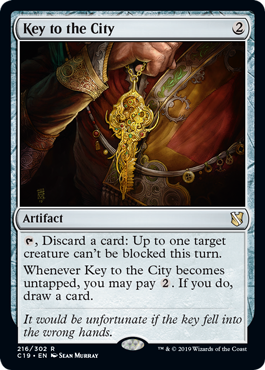 Key to the City (Commander 2019) Light Play
