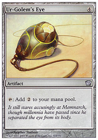 Ur-Golem's Eye (9th Edition) Light Play