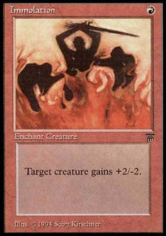 Immolation (Legends) Light Play
