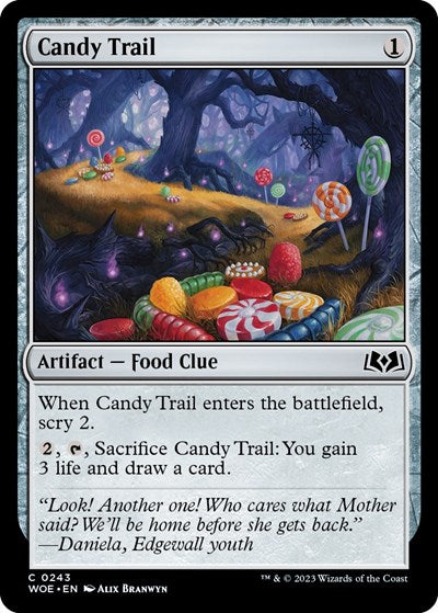 Candy Trail (Wilds of Eldraine) Light Play