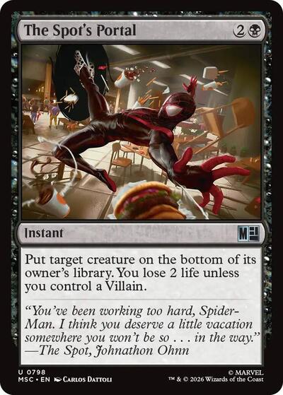 The Spot's Portal (Commander: Marvel Super Heroes) Near Mint