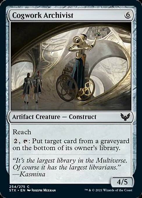 Cogwork Archivist (Strixhaven) Near Mint Foil