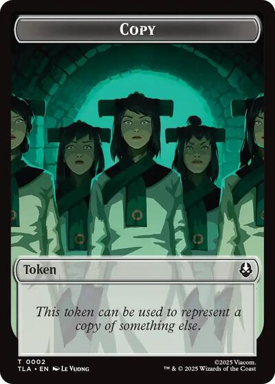 Copy (0002) / Soldier (0011) Double-Sided Token (Avatar: The Last Airbender) Near Mint