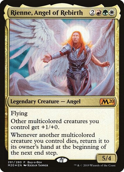 Rienne, Angel of Rebirth (Promos: Buy-A-Box) Light Play Foil