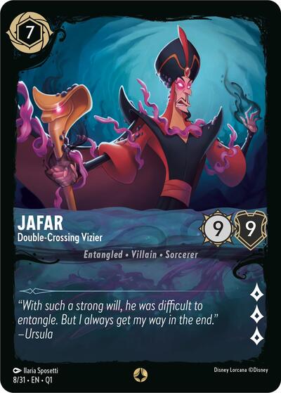Jafar - Double-Crossing Vizier (Illumineer's Quest: Deep Trouble) Near Mint