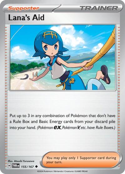 Lana's Aid - 155 (SV06: Twilight Masquerade) Near Mint